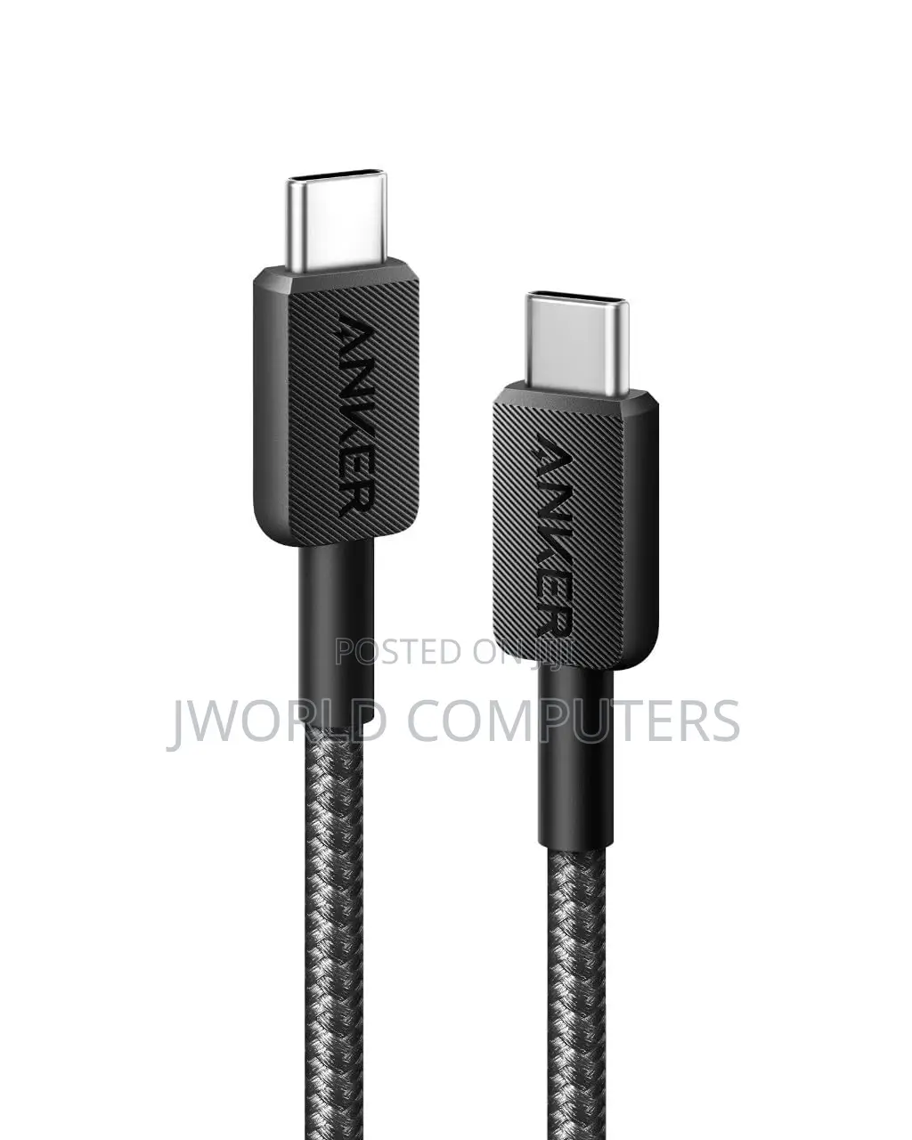 Anker 322 Usb-C to Usb-C Cable(6ft)Black