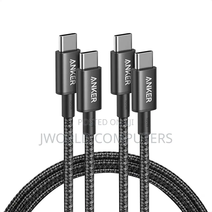 Anker 322 Usb-C to Usb-C Cable(6ft)Black