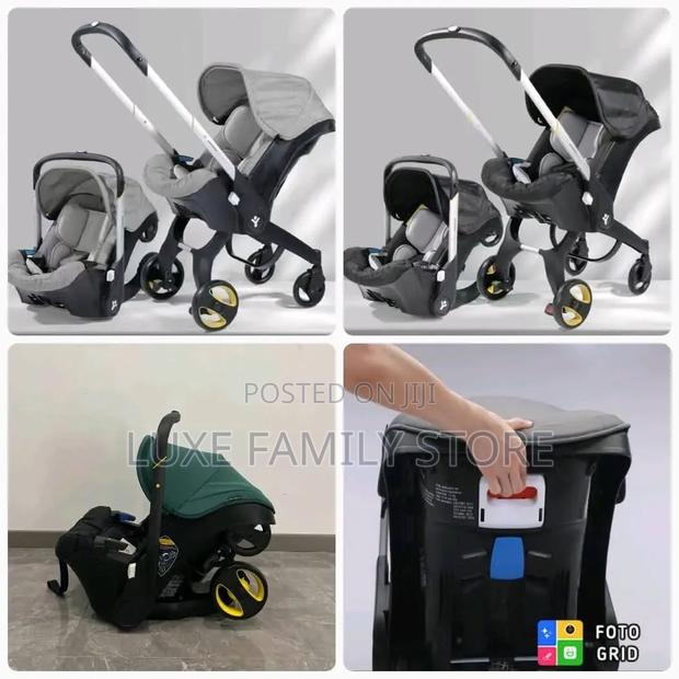 4-in-1 Infant Car Seat Stroller Travel System