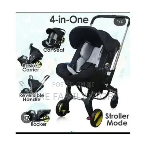 4-in-1 Infant Car Seat Stroller Travel System