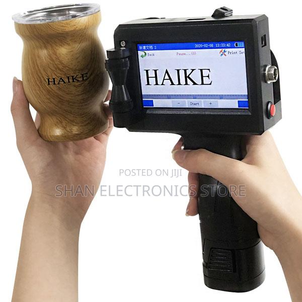 Expiry Date Coder Machine Handheld Inkjet Printer 12.7mm Print Height