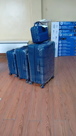 26 Inch 4 in 1 Laxurious Fibre Suitcase Briefcase Travel Bag
