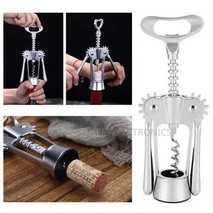 *Heavy Duty Stainless Steel Corkscrew Wine Opener