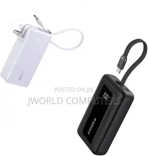 Anker Zolo Charger (30w,P.D 3.0 With Cable) White