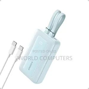 Anker Zolo Charger (30w,P.D 3.0 With Cable) White