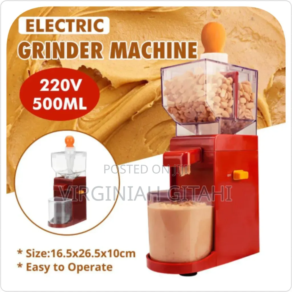 Electric Peanut Butter Maker