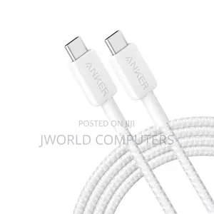 Anker 322 Usb-C to Usb-C Cable(6ft)White