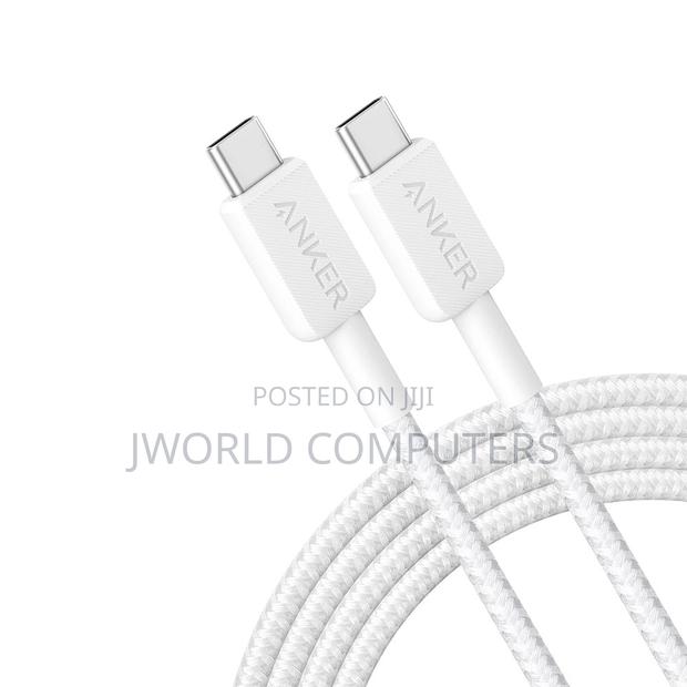 Anker 322 Usb-C to Usb-C Cable(6ft)White