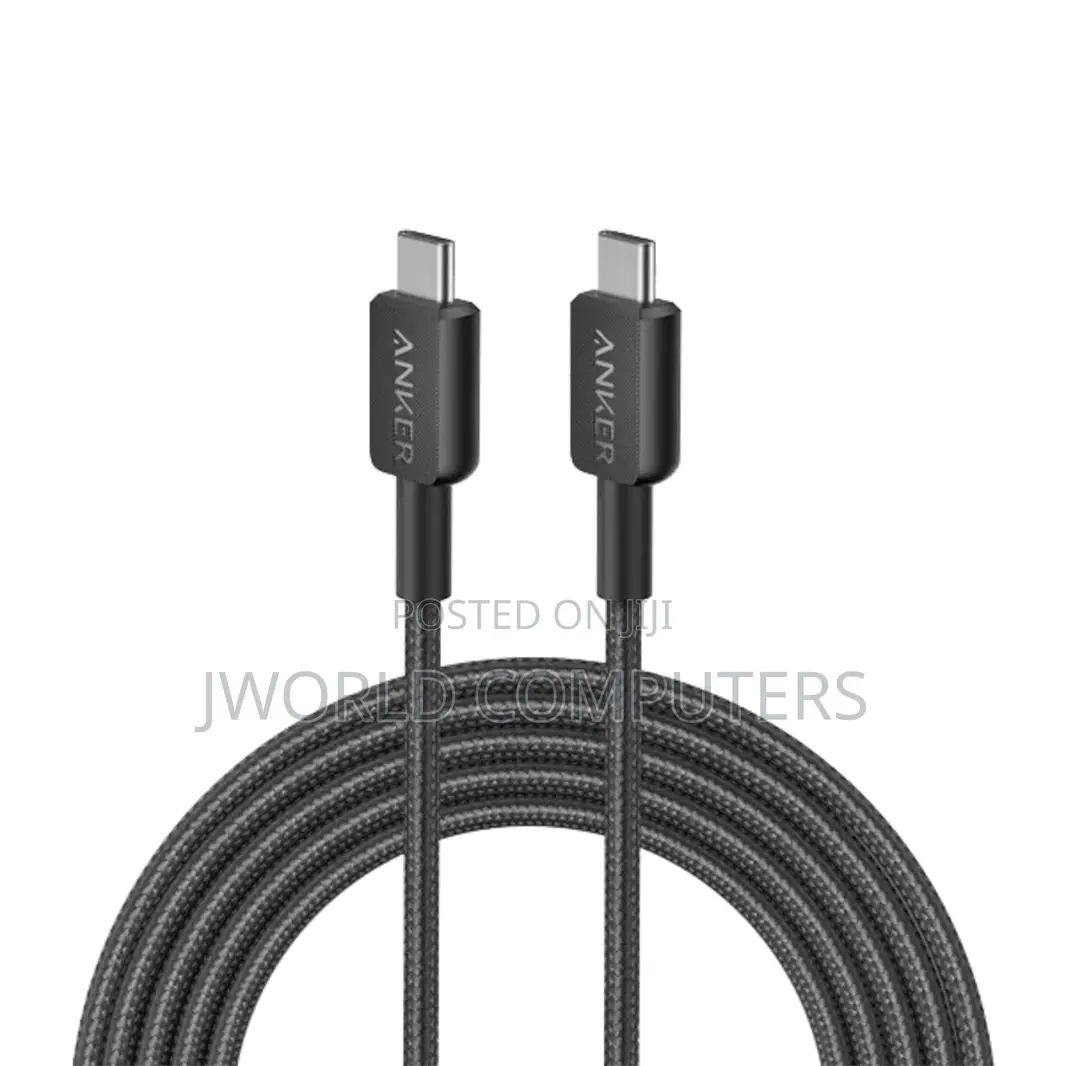 Anker 322 Usb-C to Usb-C Cable(6ft)White