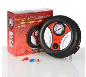 260psi 12v Air Pump Compressor for Car Tyres With Built-in Gauge