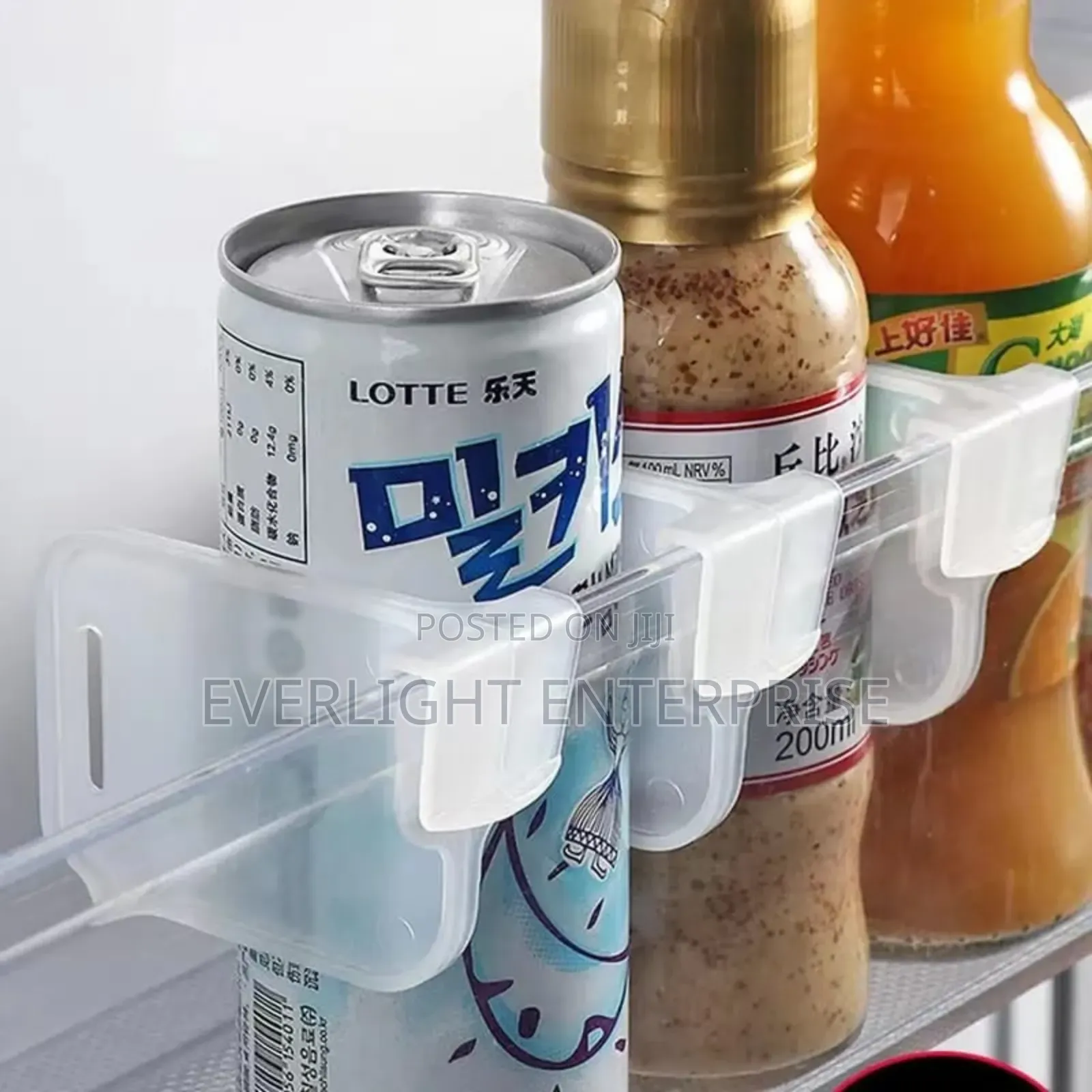 Refrigerator Inner Door Compartment Anti-Dumping Layered Partition