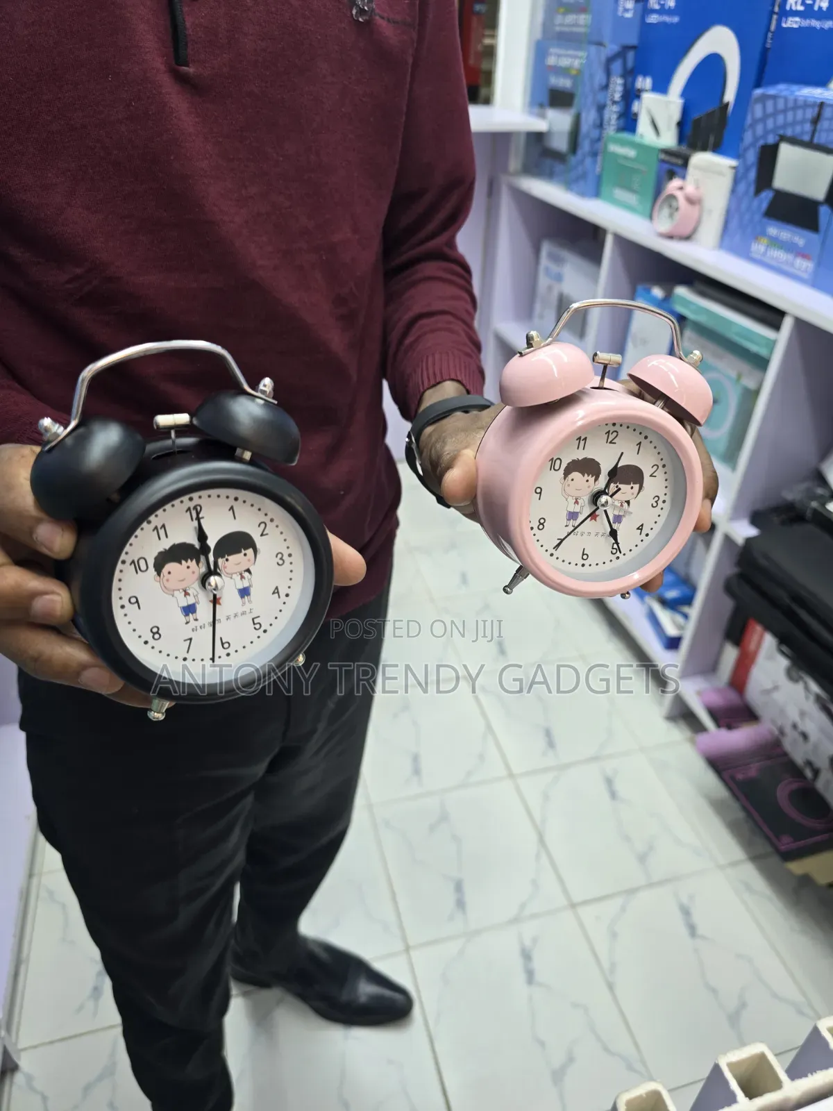 Classic Twin Bell Alarm Clocks 