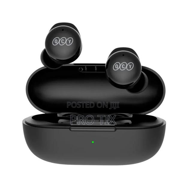 Qcy T17 True Wireless Earbuds, 26h Playtime, Bluetooth 5.3, Black,