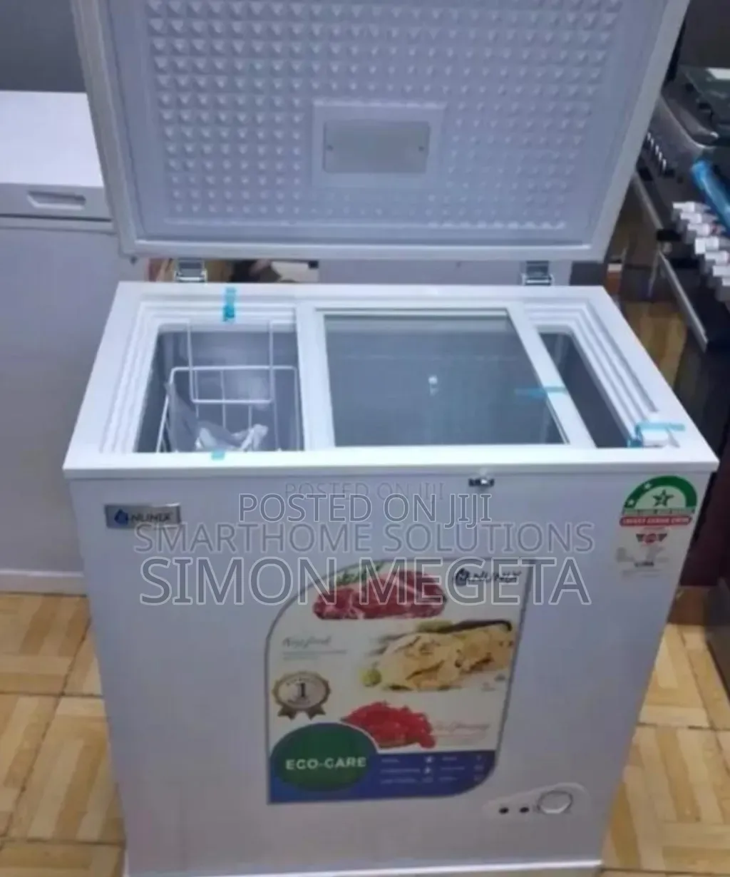 Restocked White New Nunix 150l Freezer