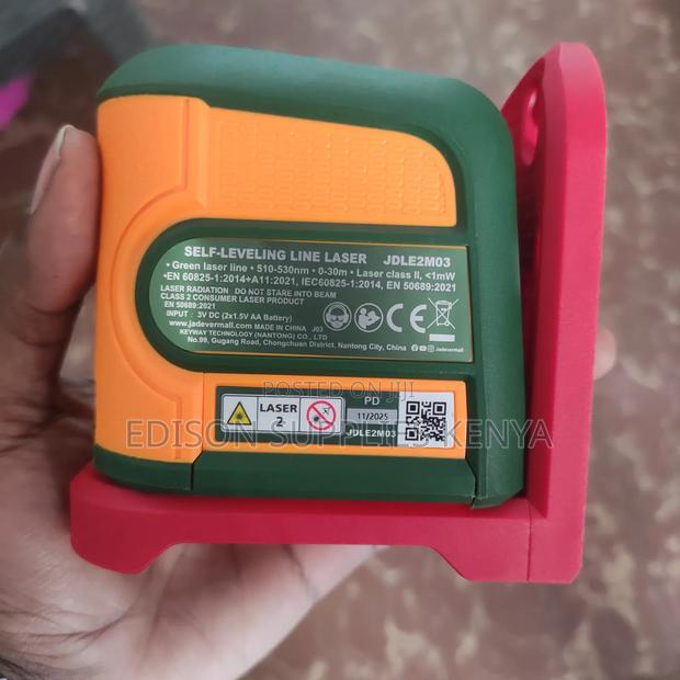 Jadever Self-Leveling Line Laser Green Cross Line Alignment Tool - thumbnail 8