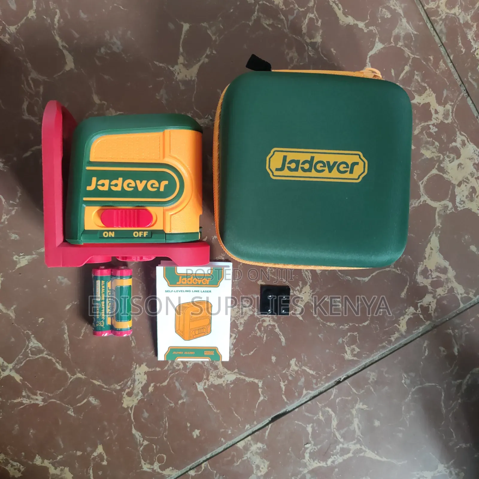 Jadever Self-Leveling Line Laser Green Cross Line Alignment Tool