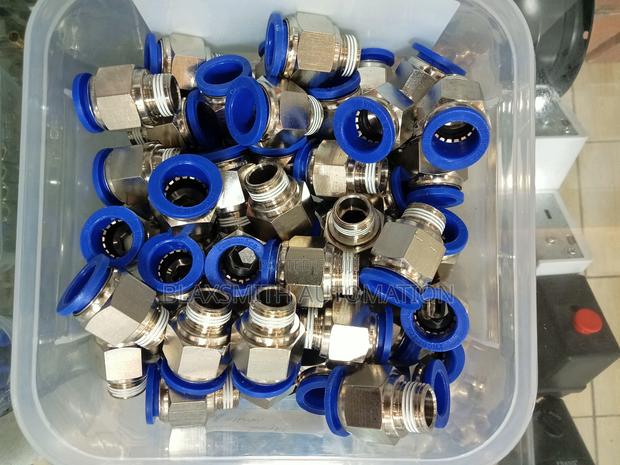 Pu Male Straight Connector - thumbnail 2