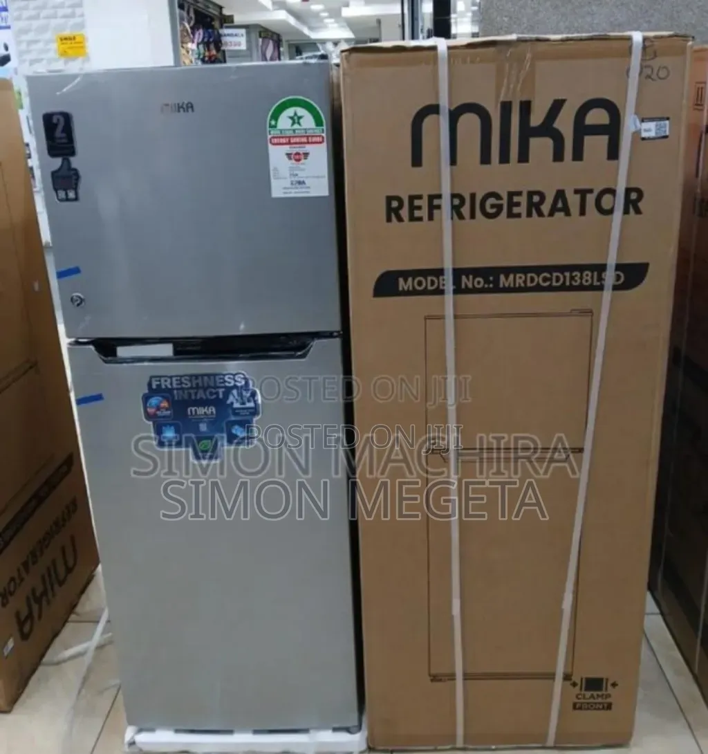 With Shelves Mika 138l Fridge