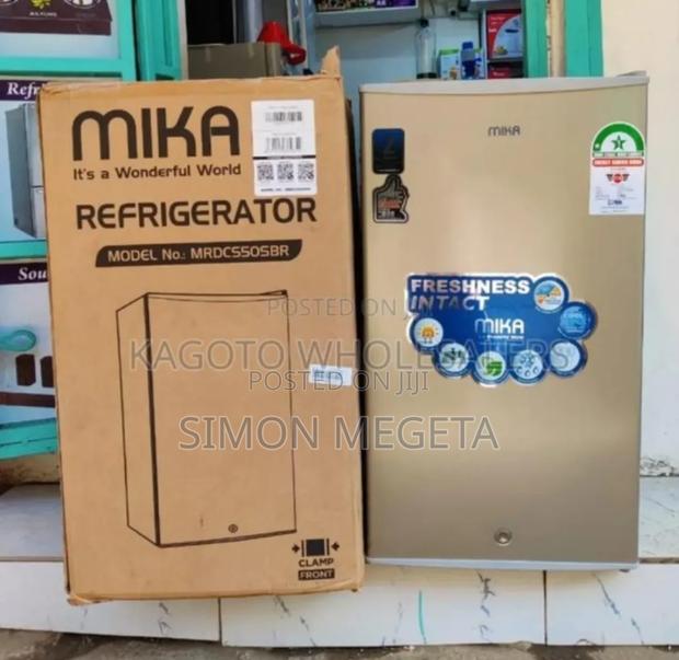 Shinny Silver Mika 92l Fridge