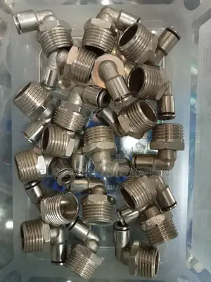 Pu Metallic Elbow Connector