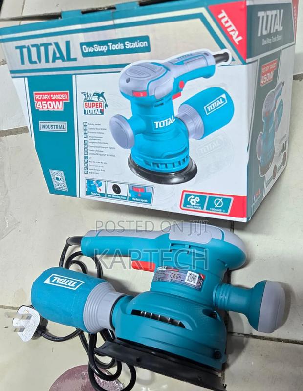 Total Heavy Duty 450w Finishing Sander – Wood Metal