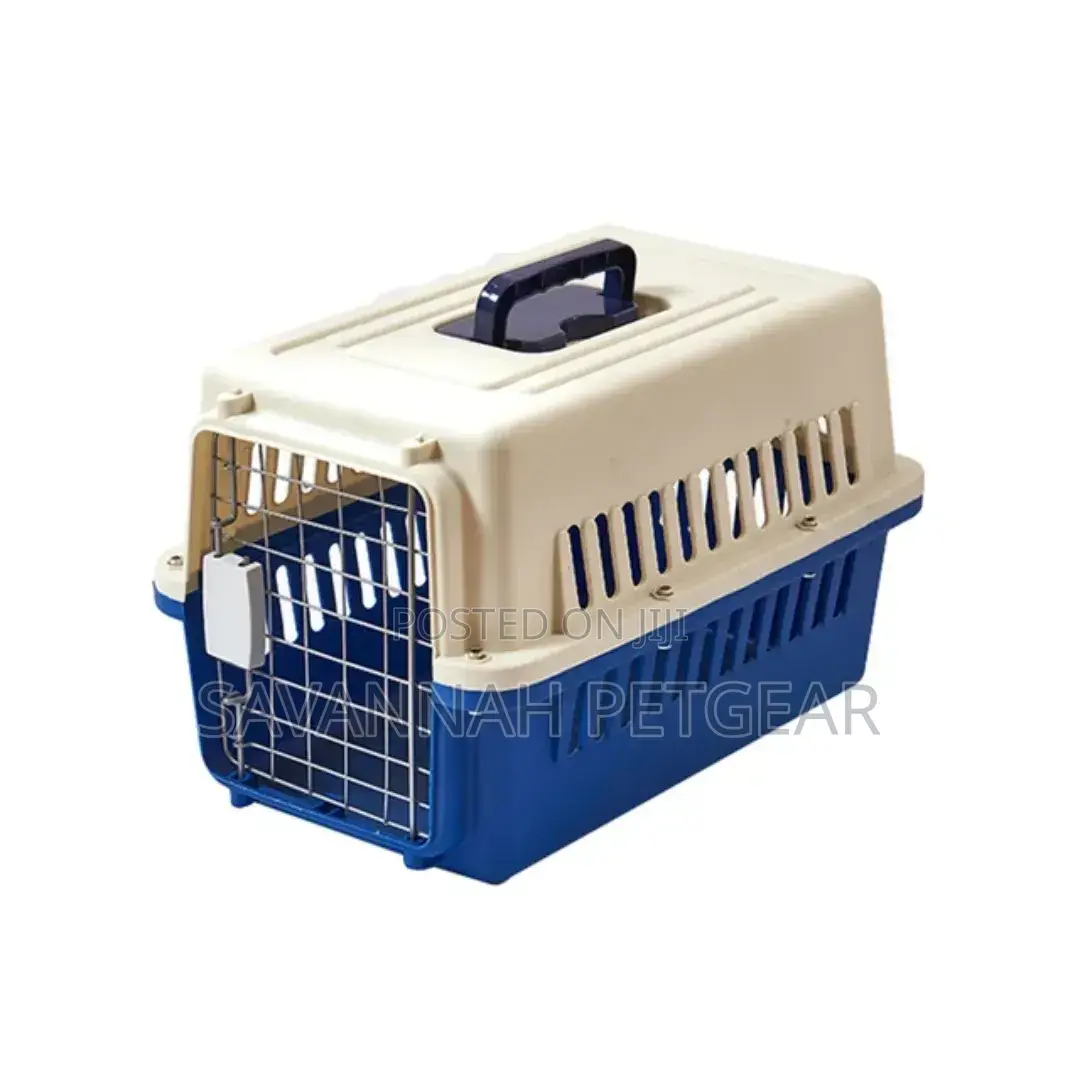 Small Portable Pet Travel Airplane Cages Plastic Carriers