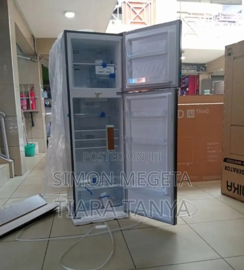 With 6shelves Mika 255l Fridge