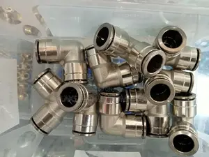 Pneumatic Metallic Elbow Connector
