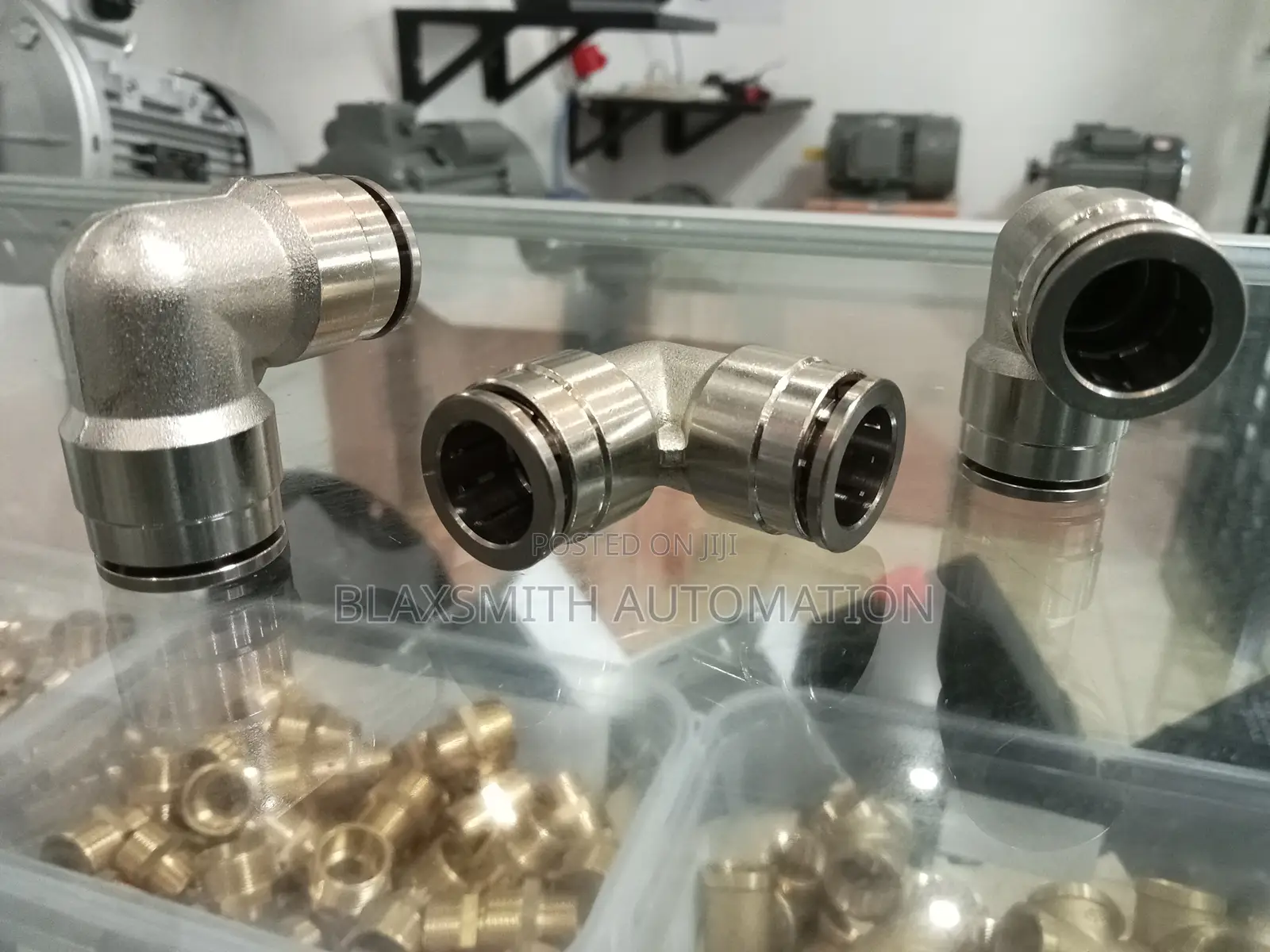 Pneumatic Metallic Elbow Connector