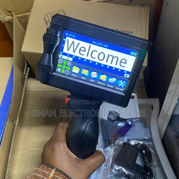 Portable Handheld Printer With 4.3" Touchscreen, Quick Dry Inkjet