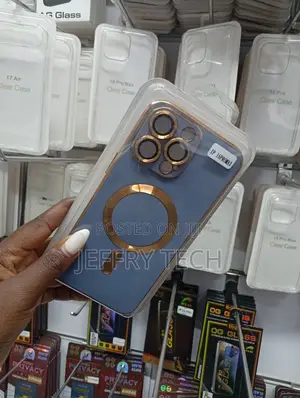 iPhone 15 Pro Max Plating-Edge Clear Case