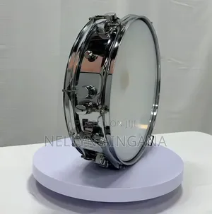 Slim Proffecianal Metal Snare Drum With Pressure Pitch Knob