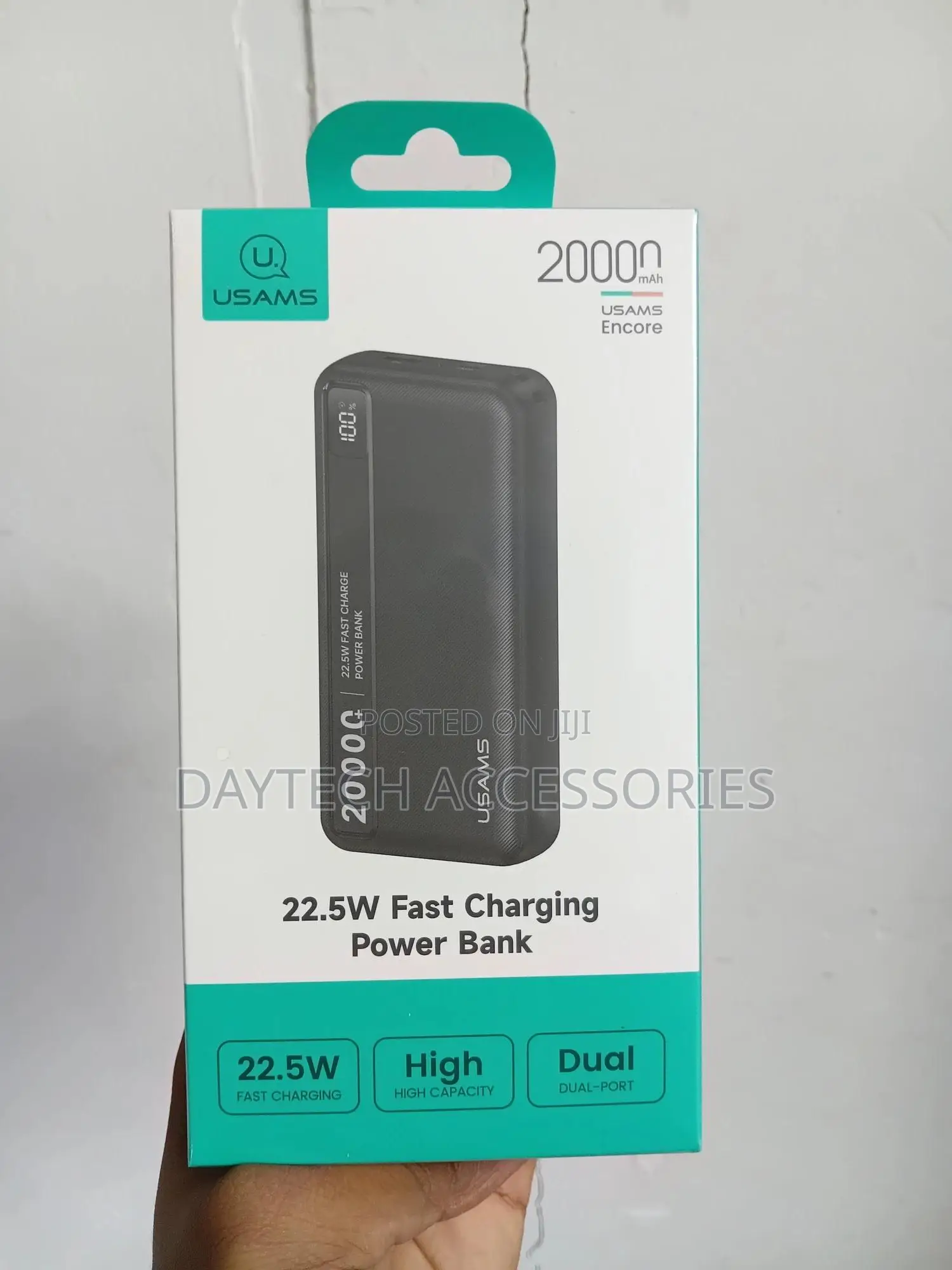 Usams Encore Series 20000mah Power Bank.