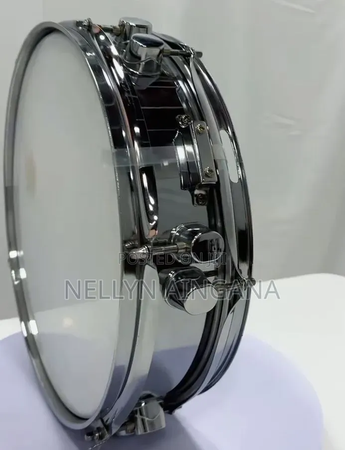 Slim Proffecianal Metal Snare Drum With Pressure Pitch Knob