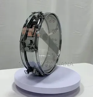 Slim Proffecianal Metal Snare Drum With Pressure Pitch Knob