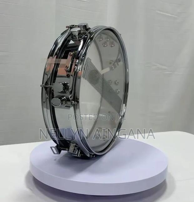 Slim Proffecianal Metal Snare Drum With Pressure Pitch Knob