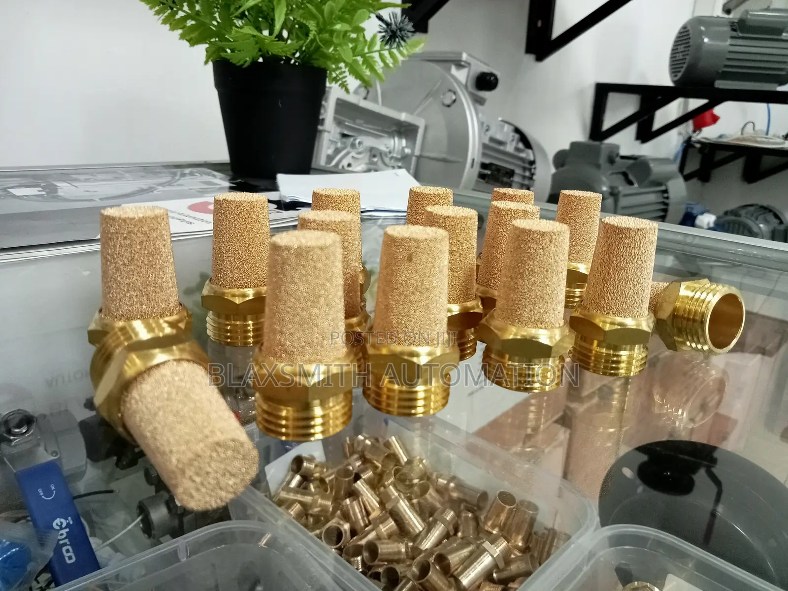 Pneumaitic Brass Air Silencer