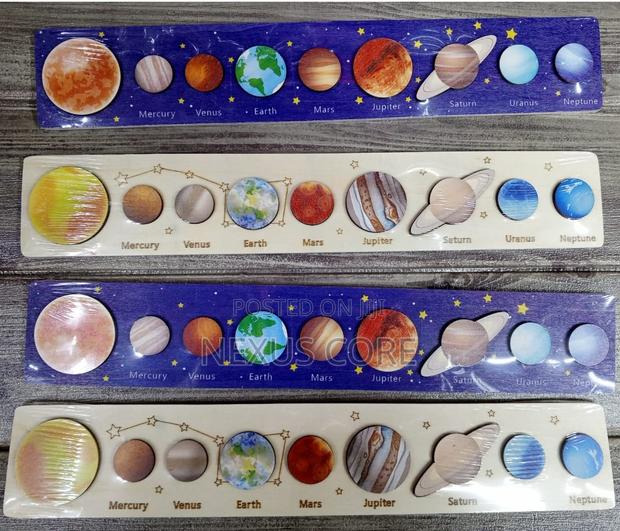 Solar System Puzzles - main view