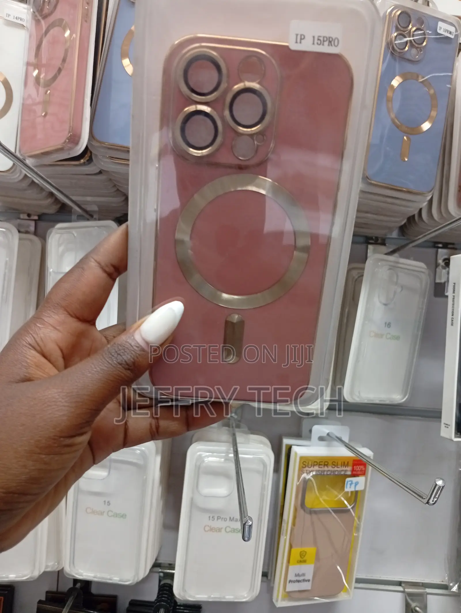 iPhone 15 Pro Clear Protective Case