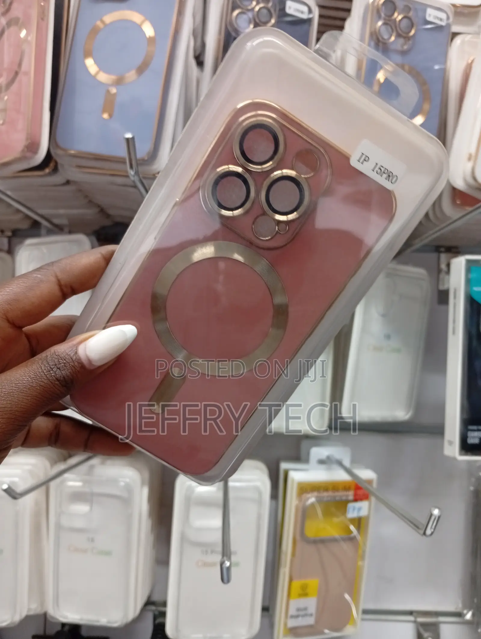 iPhone 15 Pro Clear Protective Case