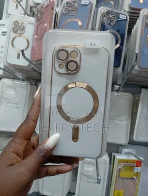 Case With an Electroplated , Designed for iPhone Models