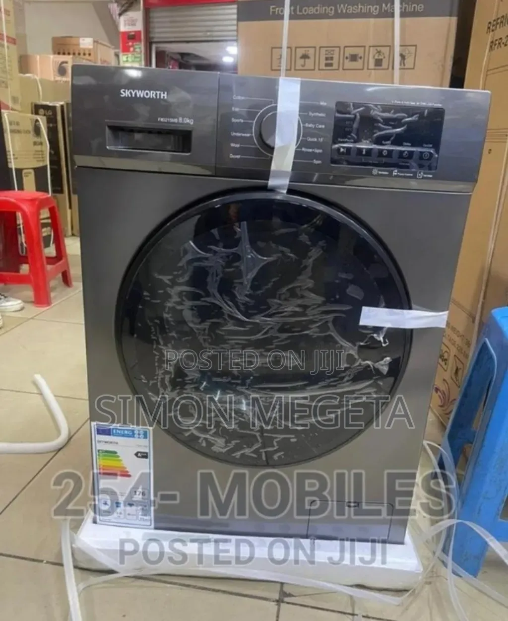 Washing and Spinning Skyworth 8kgs Washing Machine