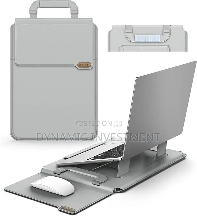 Nillkin 14 Inch Laptop Sleeve With Handle (4-in-1), 2 Stand Modes Case