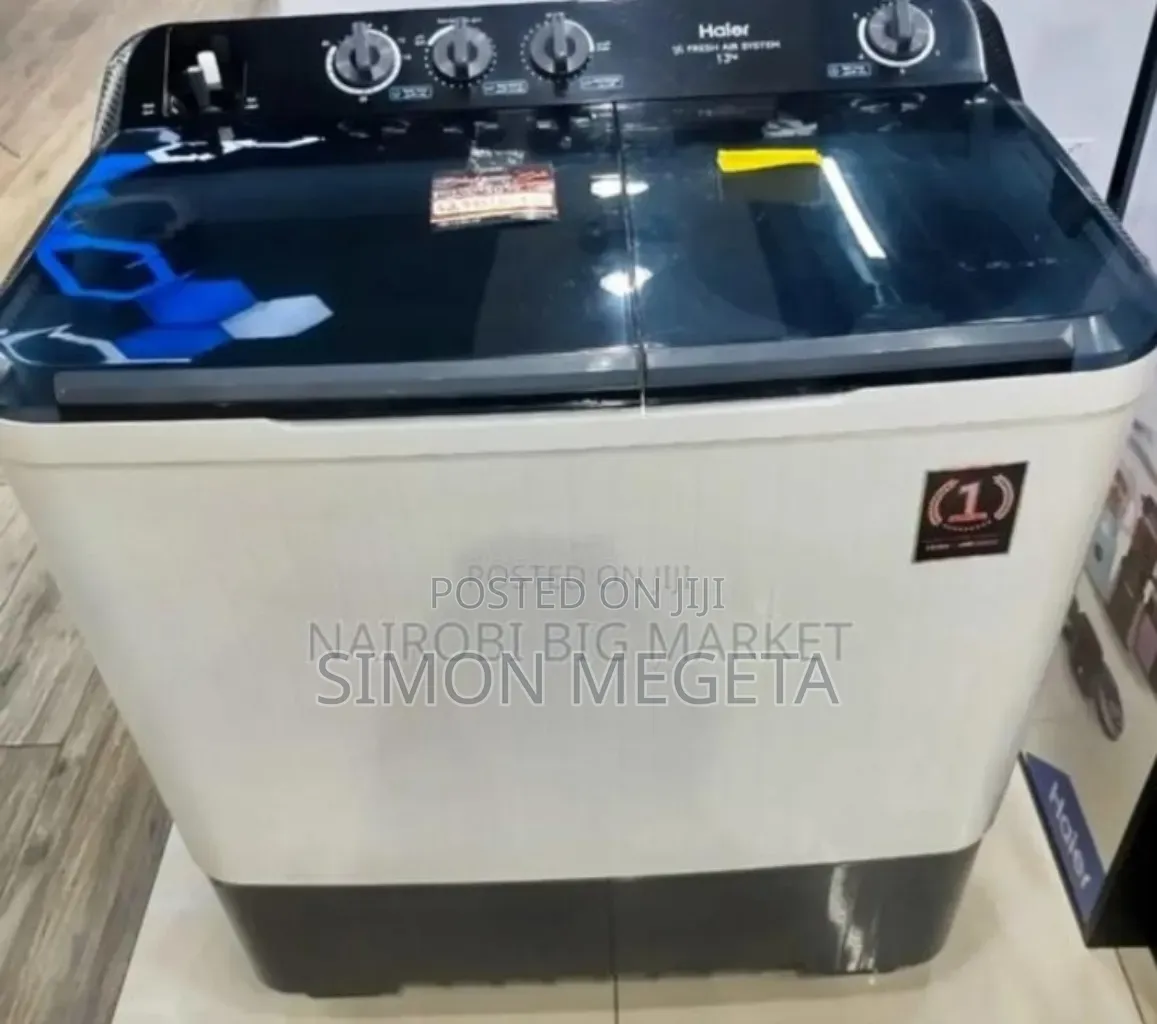 Whitish Haeir 13.5kgs Washing Machine