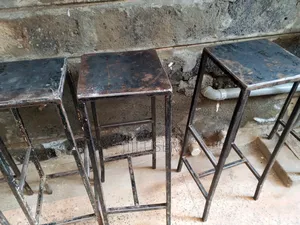 Metallic Bar Seats