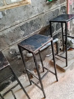 Metallic Bar Seats
