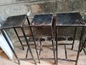 Metallic Bar Seats
