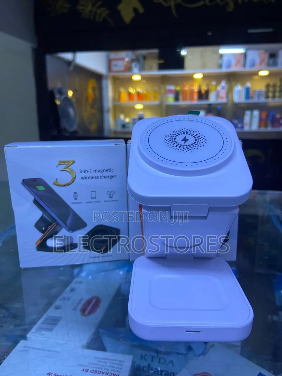30w 3 in 1 Foldable Wireless Charging Station