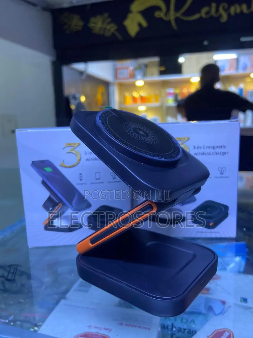 30w 3 in 1 Foldable Wireless Charging Station