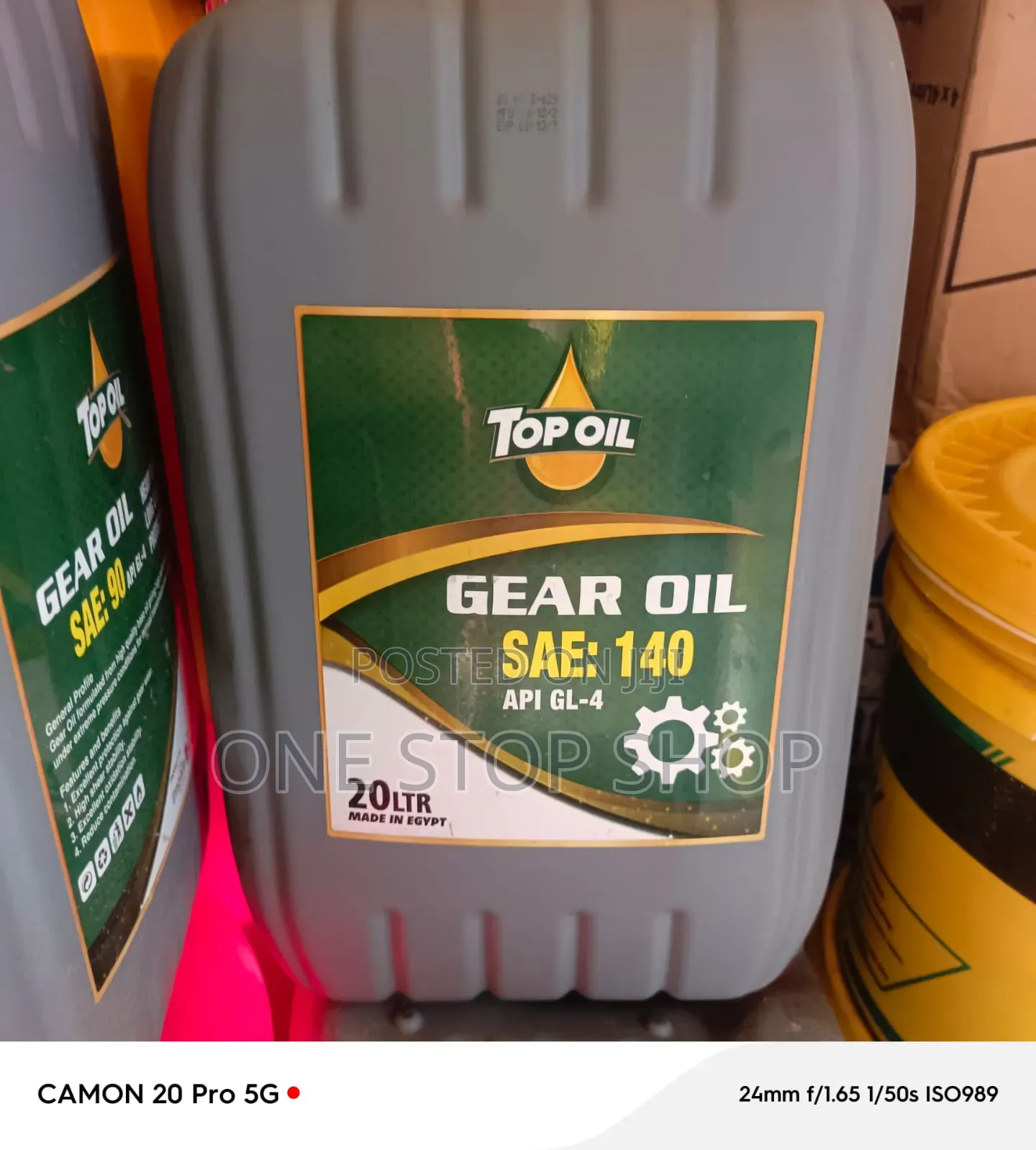 20litres Gear Oil 140